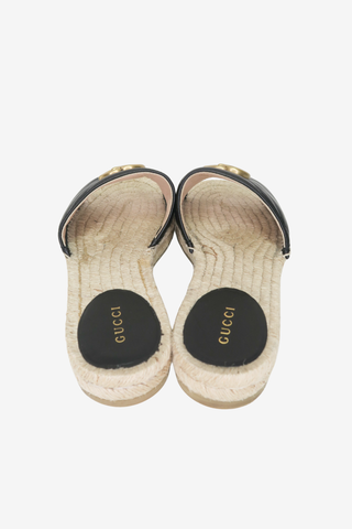 Gucci Marmont Slides sz 7.5 - Designer sandals at The Find Luxury Resale - Vancouver, Canada