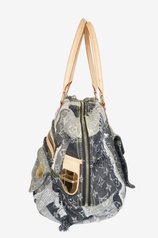 Louis Vuitton Limited Edition 2007 Patchwork Monogram Denim Bowly - Designer Handbags at The Find Luxury Resale - Vancouver, Canada