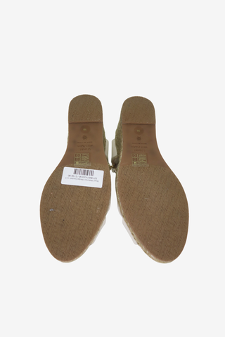Stuart Weitzman Wedge Sandals sz 9 - Designer heels at The Find Luxury Resale - Vancouver, Canada