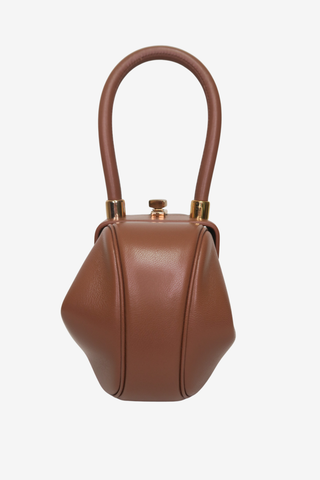 Gabriela Hearst Demi Leather Top Handle Bag - Designer handbag at The Find Luxury Resale - Vancouver, Canada