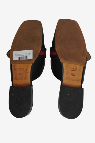 Gucci Marmont Mules Black sz 38.5