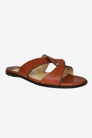 Jimmy Choo Leather Sandals sz 39