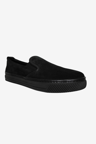 Gianvito Rossi Black Slip-On sz 40 - Designer Sneakers at The Find Luxury Resale - Vancouver, Canada