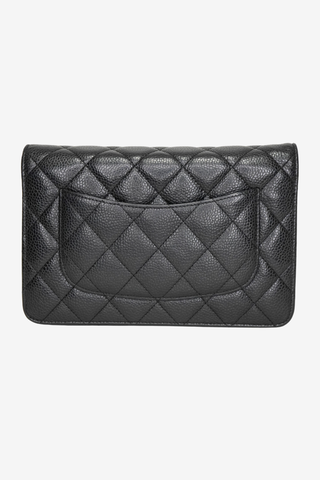 Chanel Black Wallet On Chain
