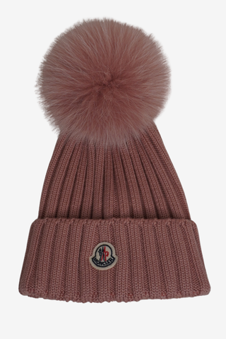 Moncler Pink Beanie