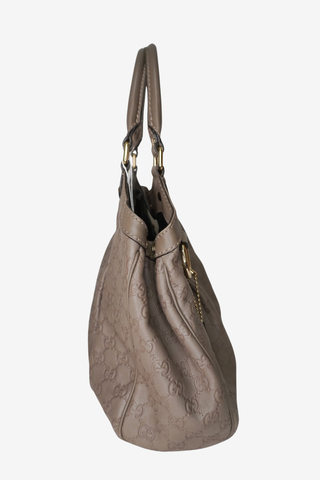 Gucci Sukey GG Logo Hobo Bag - Designer Handbags at The Find Luxury Resale - Vancouver, Canada