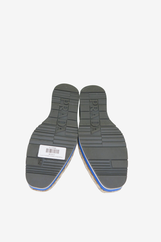 Prada Black Platform Oxfords sz 37.5 - Designer Loafers at The Find Luxury Resale - Vancouver, Canada