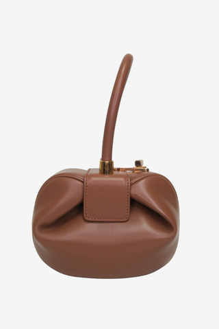 Gabriela Hearst Demi Leather Top Handle Bag - Designer handbag at The Find Luxury Resale - Vancouver, Canada