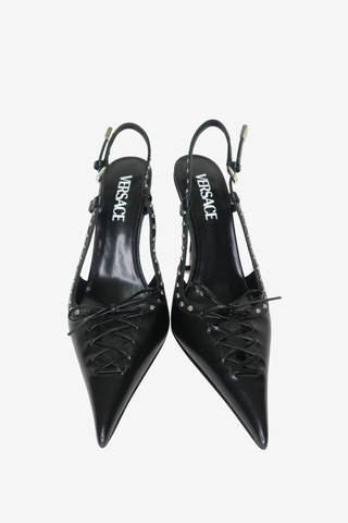 Versace Lace-Up Pumps sz 37 - Designer pumps at The Find Luxury Resale - Vancouver, Canada
