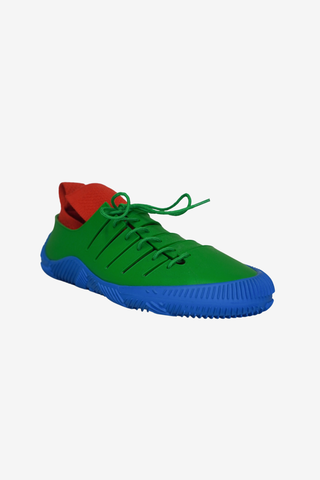Bottega Veneta Green/Blue Rubber Sneakers sz 36 - Designer sneakers at The Find Luxury Resale - Vancouver, Canada