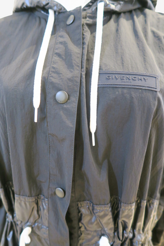 Givenchy Drawstring Hooded Jacket - Designer Jackets at The Find Luxury Resale - Vancouver, Canada