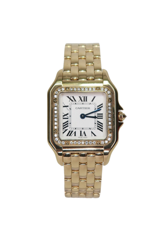 Cartier Panthère de Cartier Watch Gold Diamond 27mm - Designer watch at The Find Luxury Resale - Vancouver, Canada