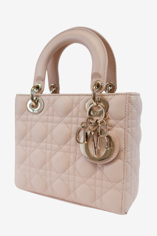 Christian Dior Leather Lady Dior Small - Designer Handbag at The Find Luxury Resale - Vancouver, Canada