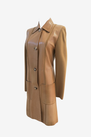 Celine Vintage Leather Jacket - Designer Jackets at The Find Luxury Resale - Vancouver, Canada