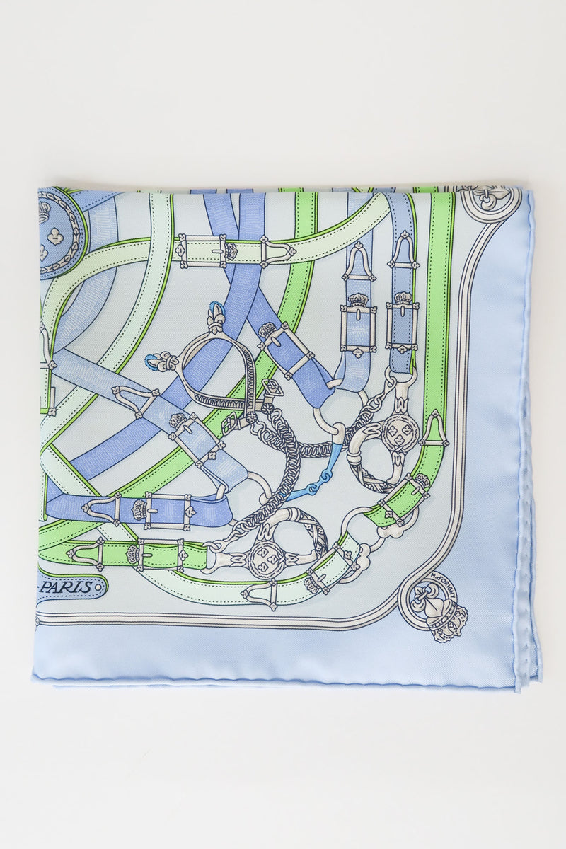 Hermès Cavalcadour Silk Scarf