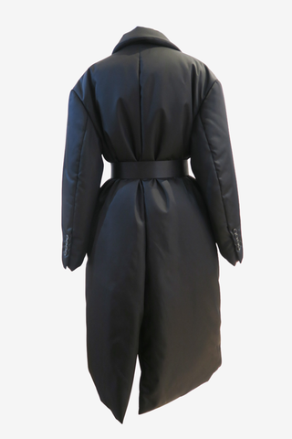 Prada Long Puffer Jacket Sz 38 - Designer Jackets at The Find Luxury Resale - Vancouver, Canada