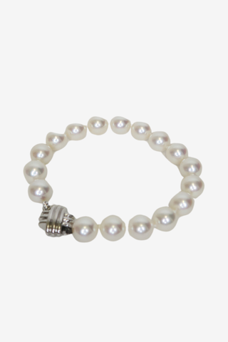 Tiffany & Co Pearl Bracelet Signature X Clasp - Designer Bracelets at The Find Luxury Resale - Vancouver, Canada