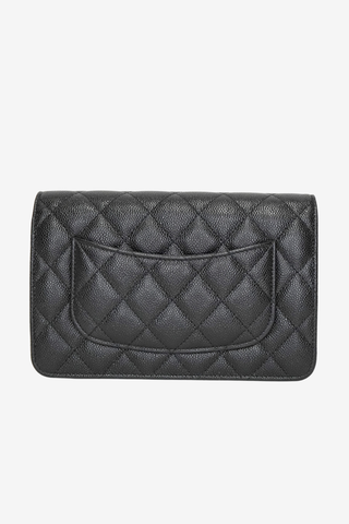 Chanel Turnlock CC Bow Wallet On Chain