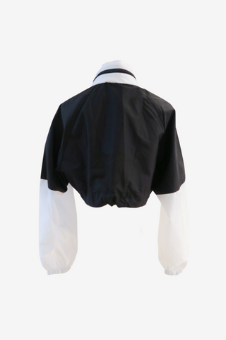 Prada Nylon Track Jacket sz 40 - Designer Jacket at The Find Luxury Resale - Vancouver, Canada