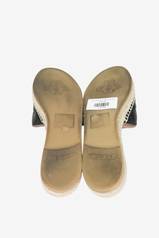 Gucci Marmont Slides sz 7.5 - Designer sandals at The Find Luxury Resale - Vancouver, Canada