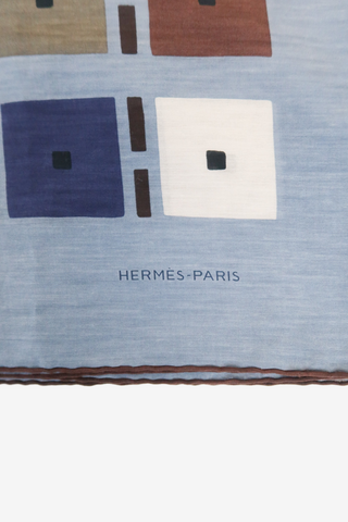 Hermès Cotton Silk Scarf - Designer Scarves at The Find Luxury Resale - Vancouver, Canada