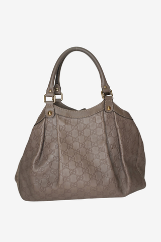 Gucci Sukey GG Logo Hobo Bag - Designer Handbags at The Find Luxury Resale - Vancouver, Canada
