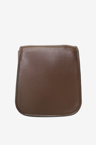 Stella McCartney Brown Micro Coin Purse - Designer wallet at The Find Luxury Resale - Vancouver, Canada