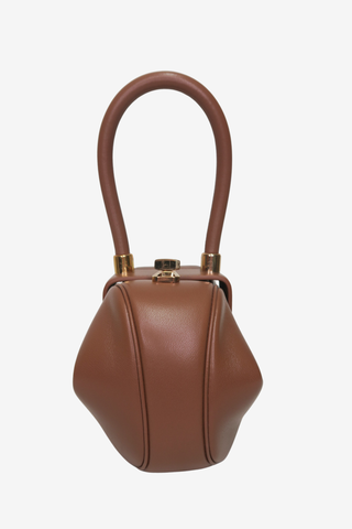 Gabriela Hearst Demi Leather Top Handle Bag - Designer handbag at The Find Luxury Resale - Vancouver, Canada