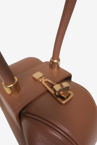 Gabriela Hearst Demi Leather Top Handle Bag - Designer handbag at The Find Luxury Resale - Vancouver, Canada