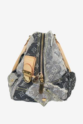 Louis Vuitton Limited Edition 2007 Patchwork Monogram Denim Bowly - Designer Handbags at The Find Luxury Resale - Vancouver, Canada