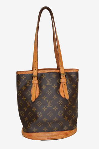 Louis Vuitton Monogram Petit Bucket Bag - Designer Handbags at The Find Luxury Resale - Vancouver, Canada
