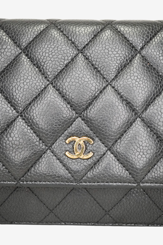 Chanel Black Wallet On Chain