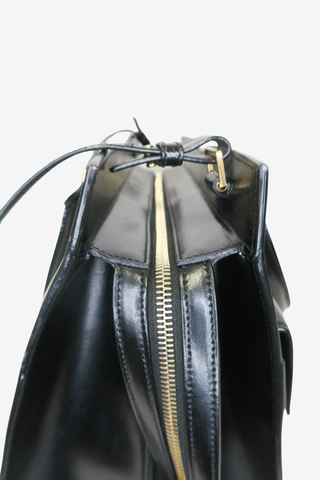 Saint Laurent Leather Uptown Bag - Designer handbag at The Find Luxury Resale - Vancouver, Canada