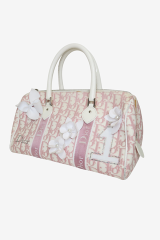 Christian Dior Diorissimo Girly Boston Bag - Designer Handbags at The Find Luxury Resale - Vancouver, Canada