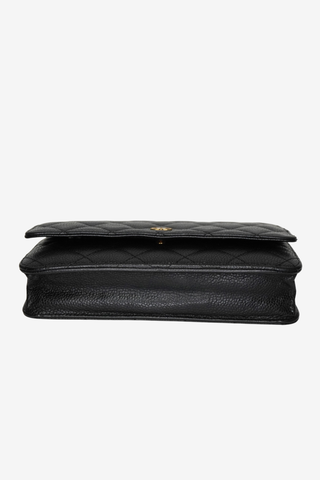 Chanel Black Wallet On Chain