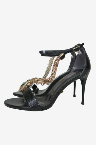 Roberto Cavalli Sandal sz 37 - Designer shoes at The Find Luxury Resale - Vancouver, Canada