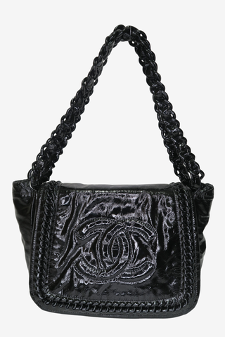 Chanel Luxe Ligne Patent Flap Bag