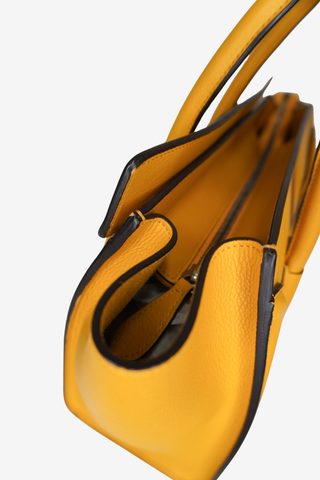 Celine Micro Luggage Yellow