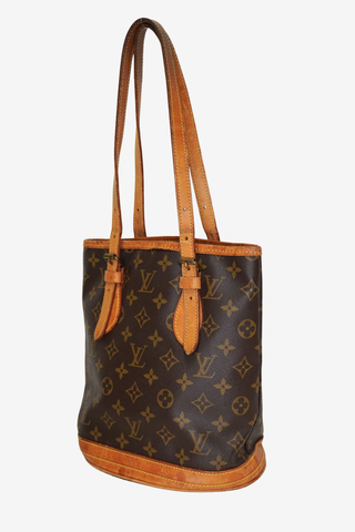 Louis Vuitton Monogram Petit Bucket Bag - Designer Handbags at The Find Luxury Resale - Vancouver, Canada