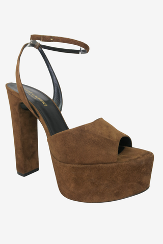 Saint Laurent Suede Pump sz 39 - Designer pumps at The Find Luxury Resale - Vancouver, Canada