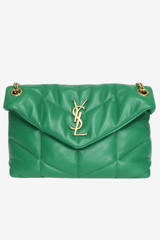 Saint Laurent Lou Lou Green Bag - Designer Handbags at The Find Luxury Resale - Vancouver, Canada