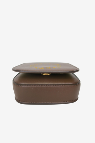Stella McCartney Brown Micro Coin Purse - Designer wallet at The Find Luxury Resale - Vancouver, Canada