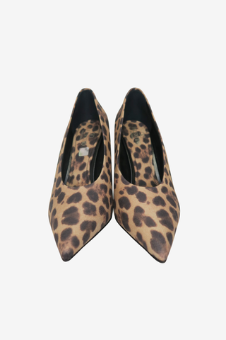 Valentino Leopard Pumps sz 38.5 - Designer pumps at The Find Luxury Resale - Vancouver, Canada
