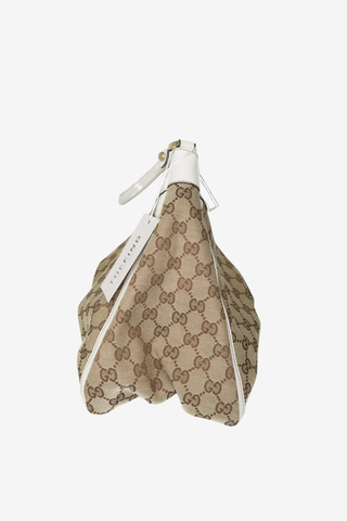 Gucci GG Canvas Shoulder Bag - Designer handbag at The Find Luxury Resale - Vancouver, Canada