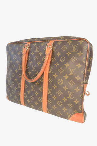 Louis Vuitton LV Monogram Porte-Documents Vintage - Designer Handbags at The Find Luxury Resale - Vancouver, Canada