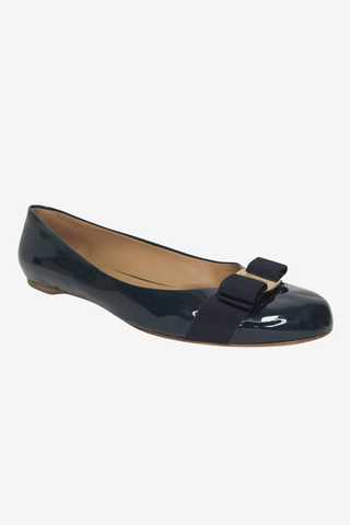 Salvatore Ferragamo Flats sz 10.5 - Designer Flats at The Find Luxury Resale - Vancouver, Canada