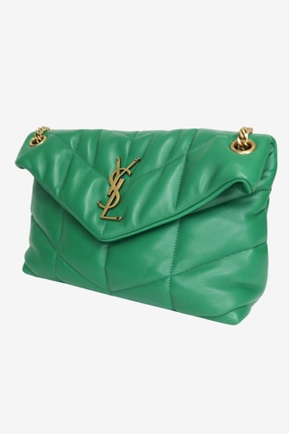 Saint Laurent Lou Lou Green Bag - Designer Handbags at The Find Luxury Resale - Vancouver, Canada