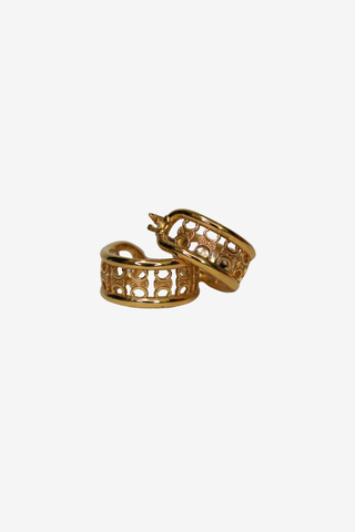 Celine Small Hoops - Designer Earrings at The Find Luxury Resale - Vancouver, Canada