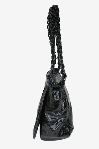 Chanel Luxe Ligne Patent Flap Bag - Designer Handbags at The Find Luxury Resale - Vancouver, Canada