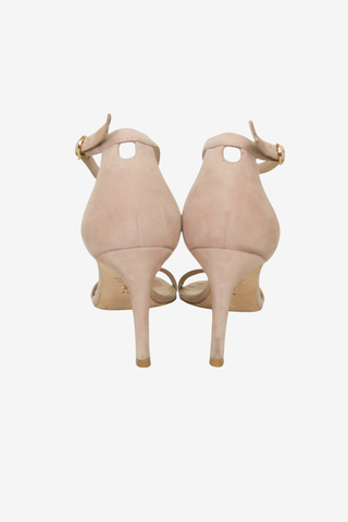 Stuart Weitzman Suede Sandals sz 7.5 - Designer shoes at The Find Luxury Resale - Vancouver, Canada